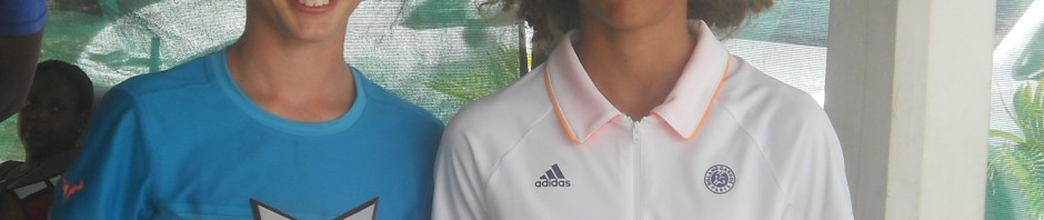 PAUL COLIN CHAMPION DE GUADELOUPE CATEGORIE 12 ANS