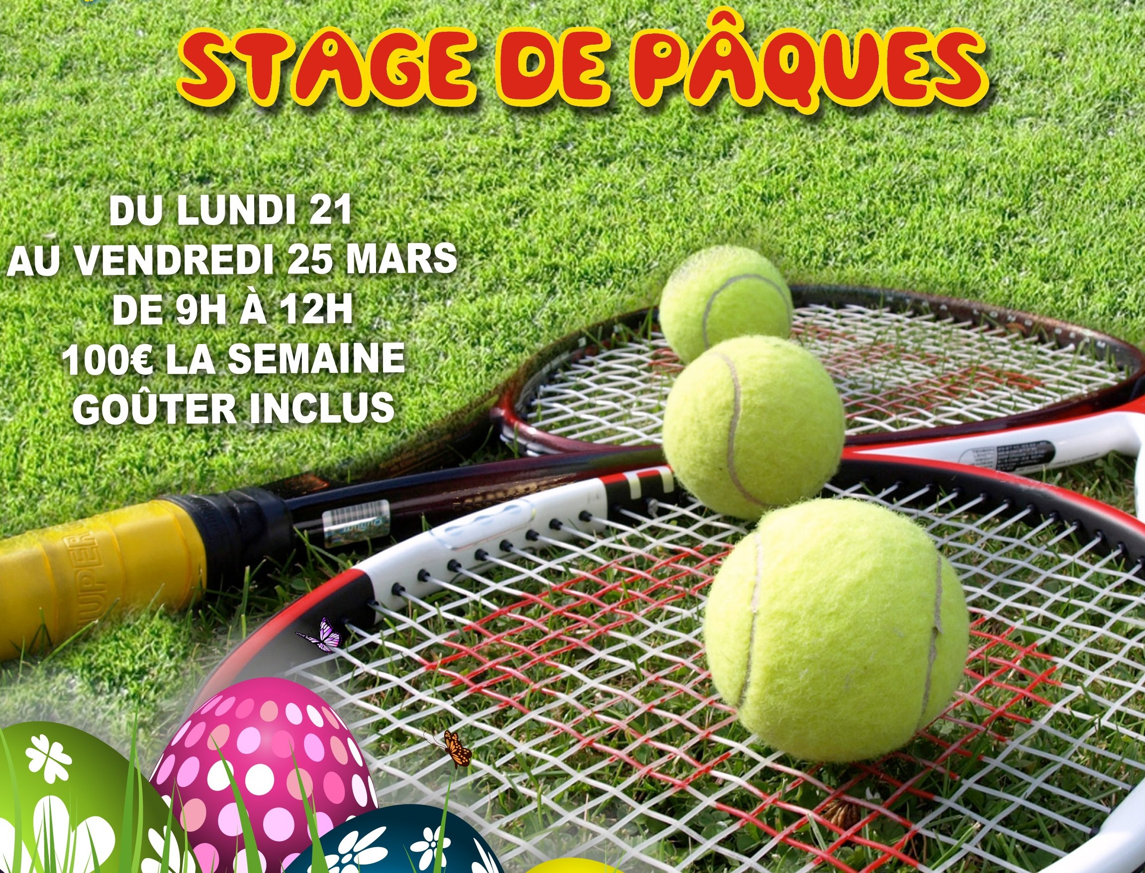STAGE DE PAQUES